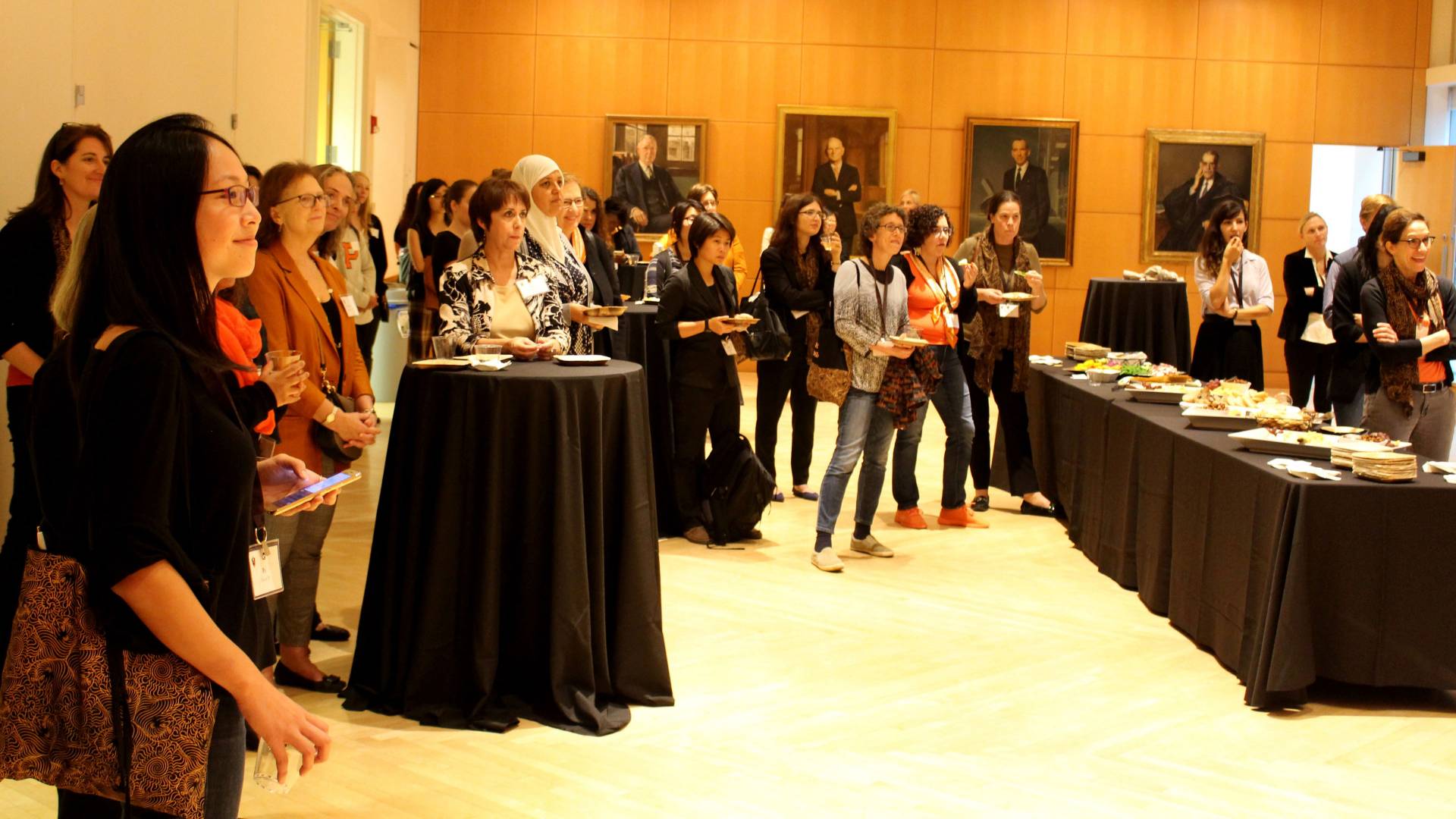 She Roars attendees at School for Engineering reception