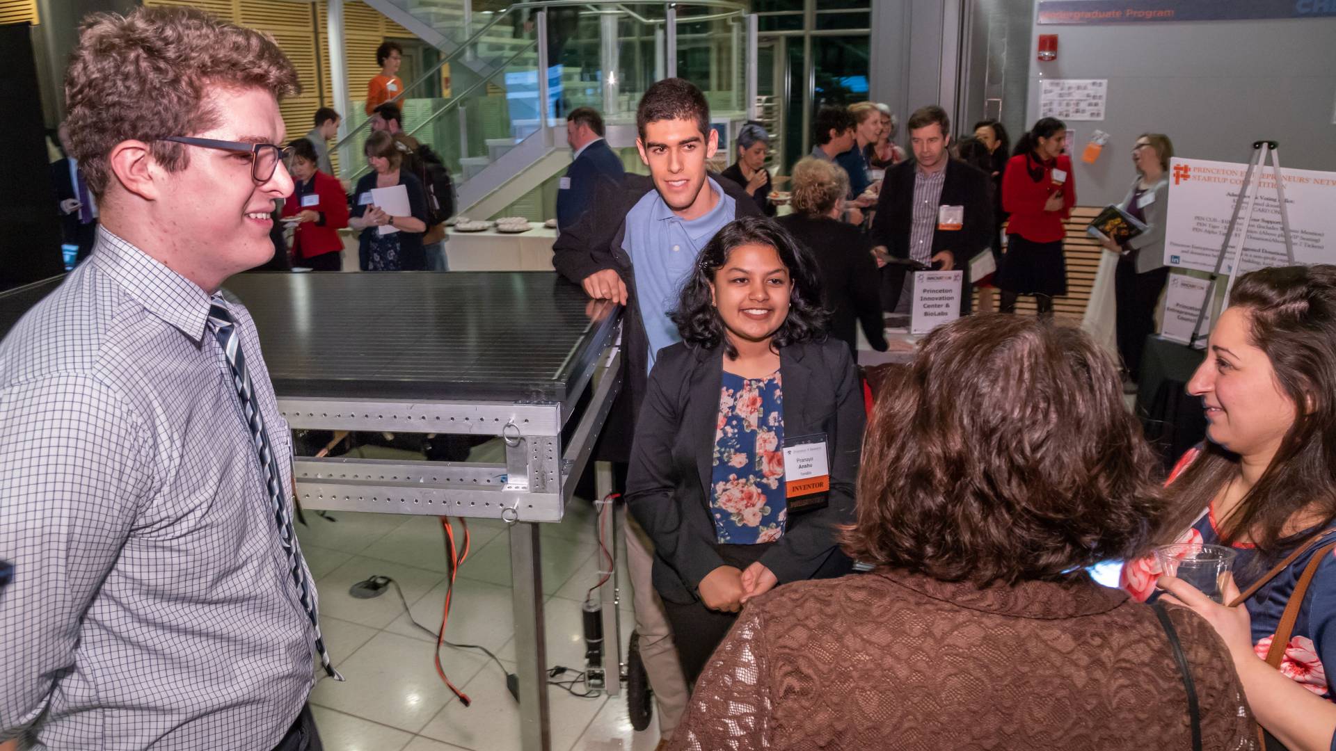 Students speaking about their company TerraBite