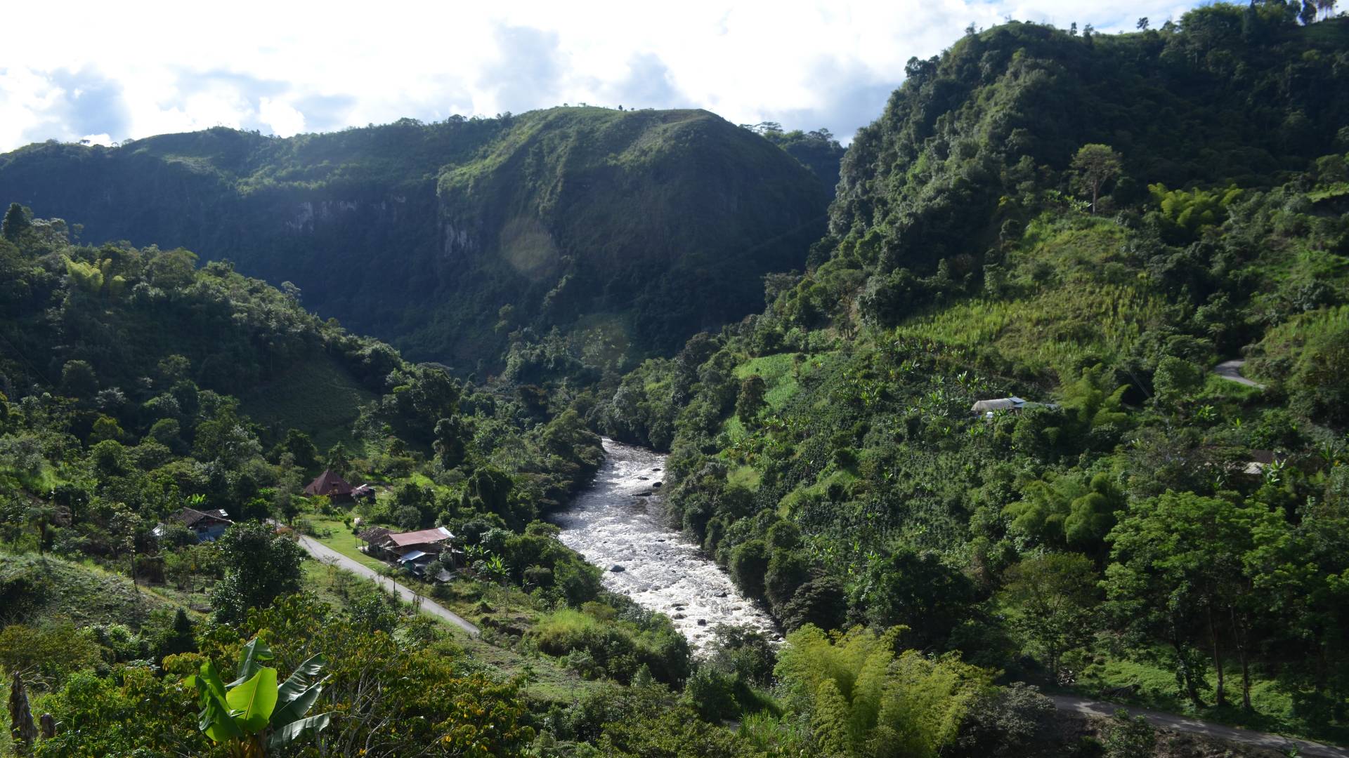 Magdalena river in Columbia