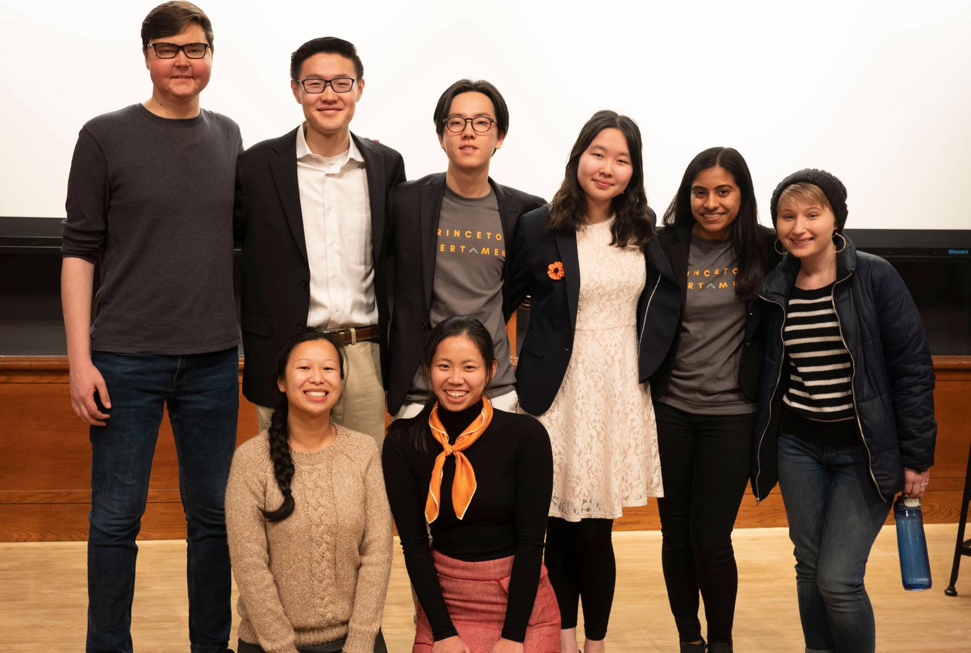 The undergraduate organizers of the event