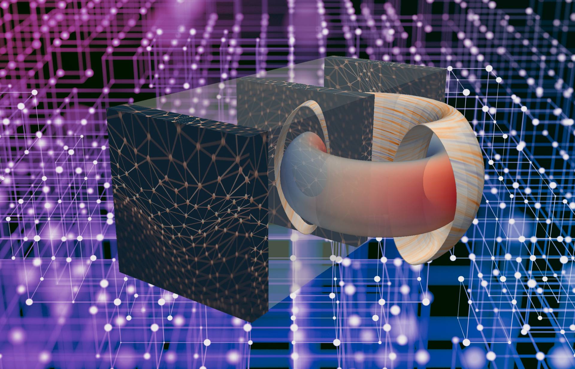 Conceptual image of a tokamak