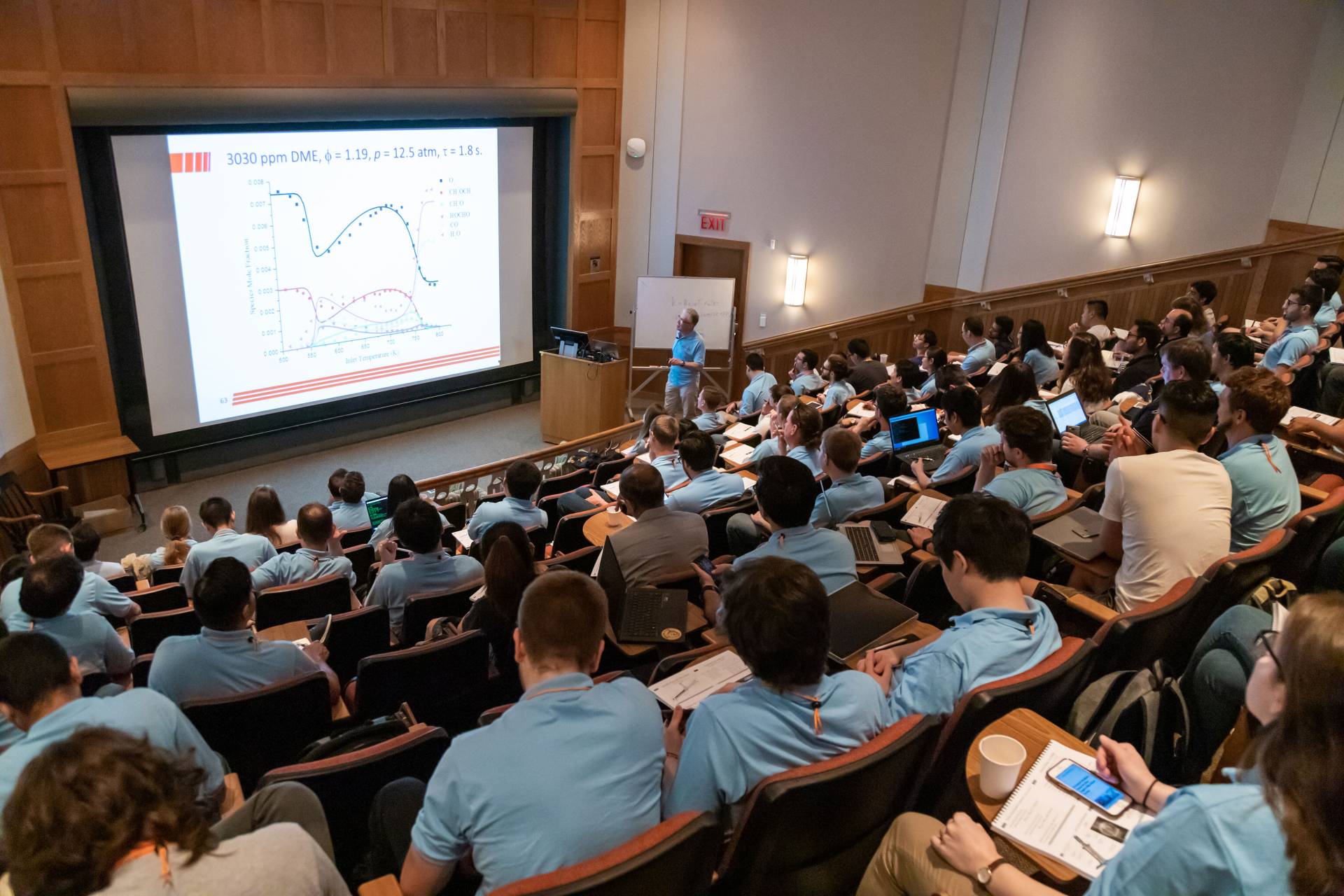 Students in a lecture hall