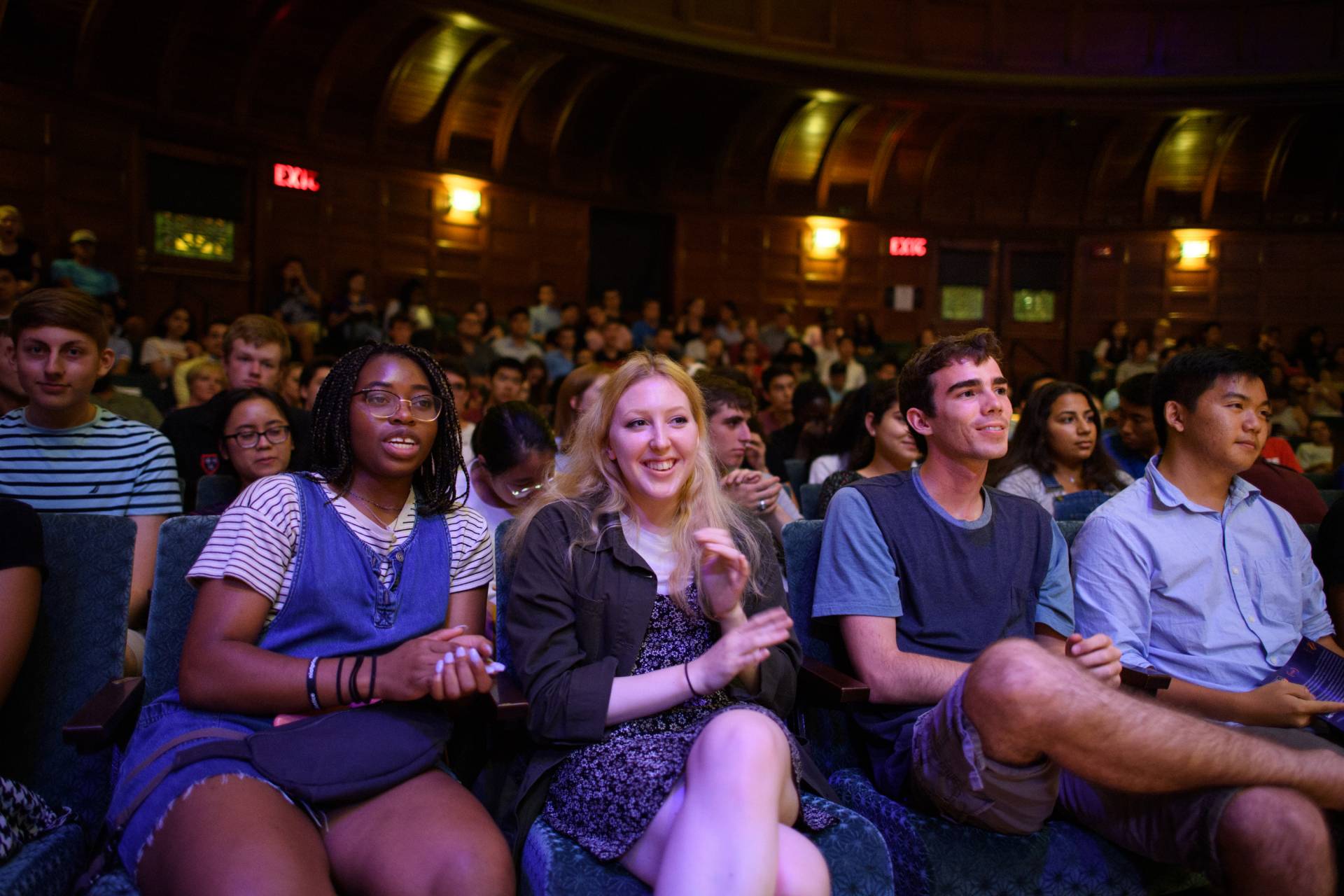 Students in audience