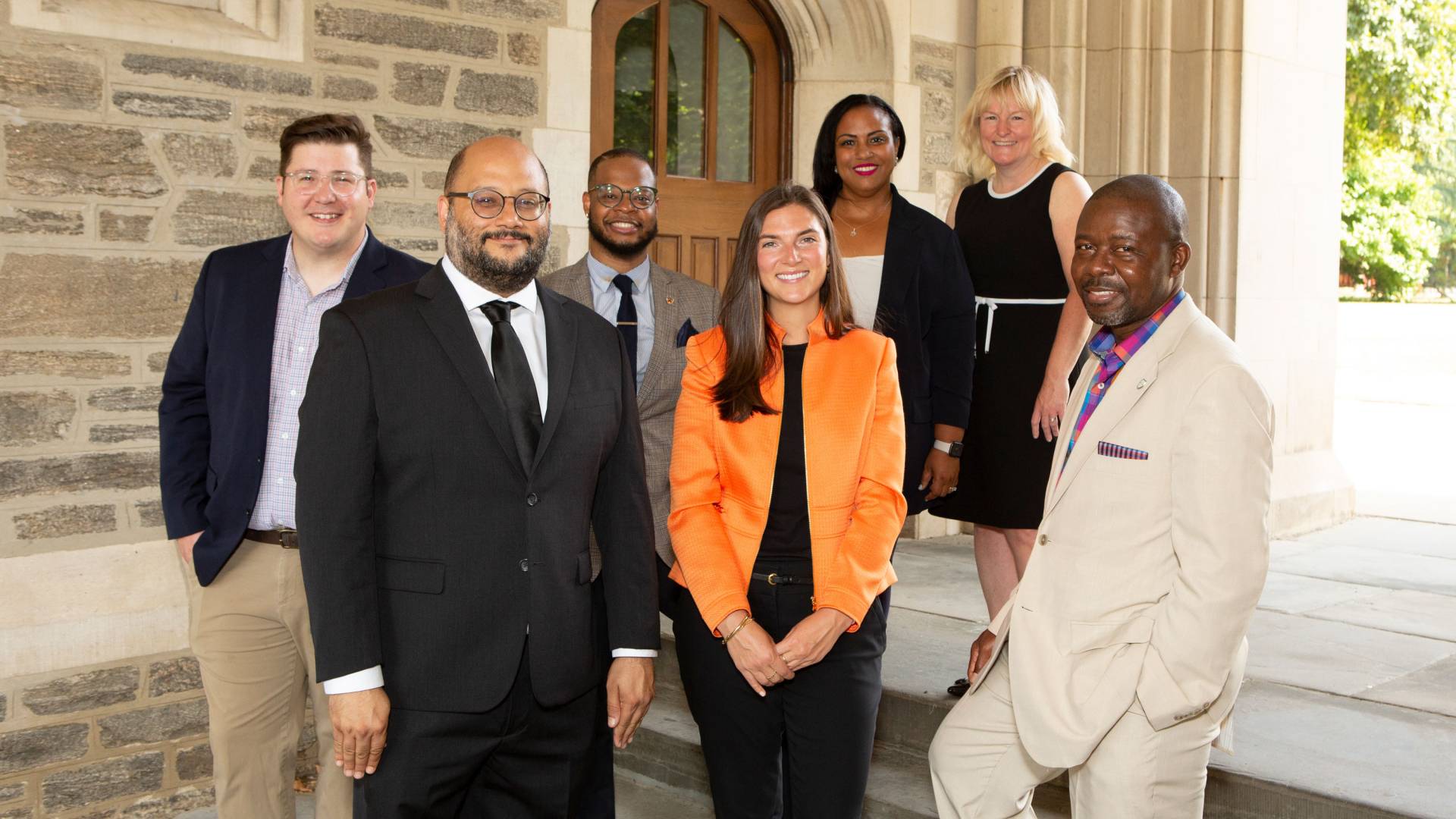 Smiling group of the Directors of Student Life