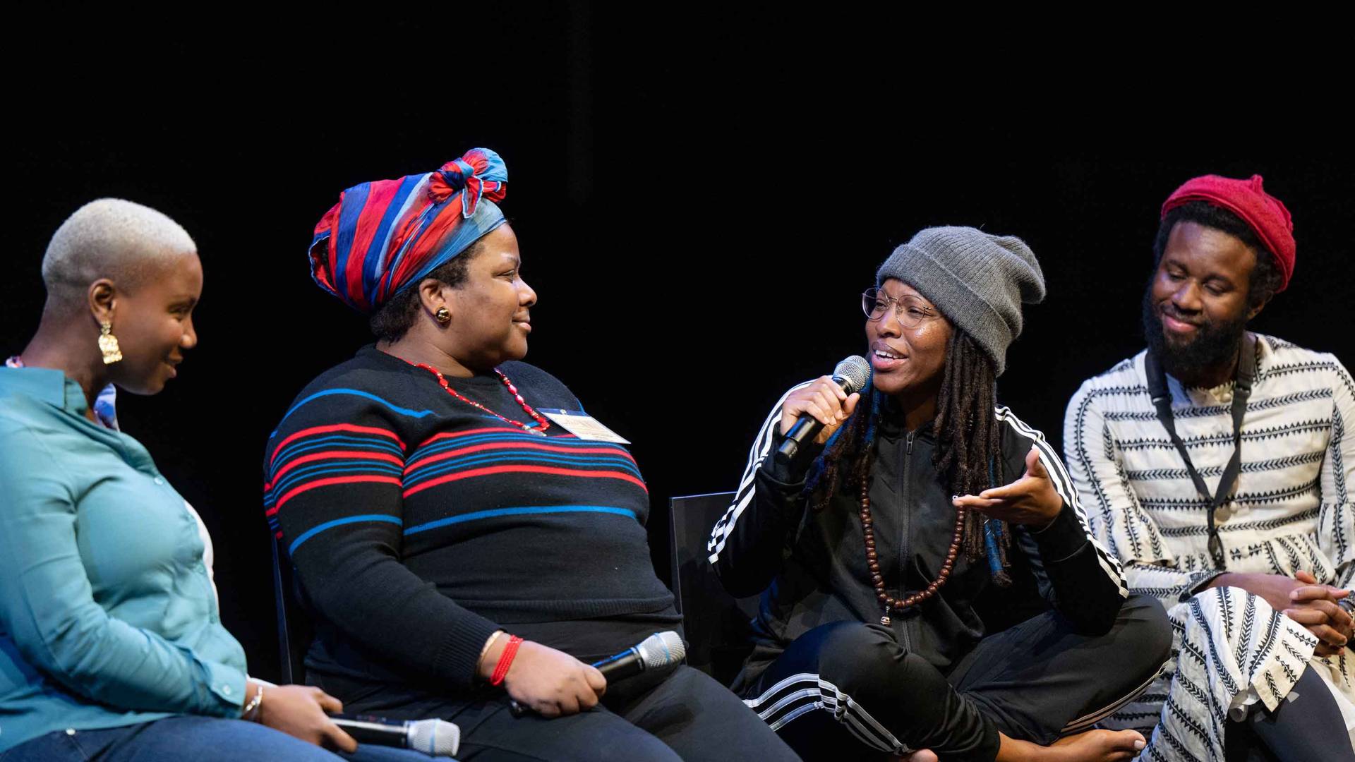 Panelists at the Toni Morrison symposium