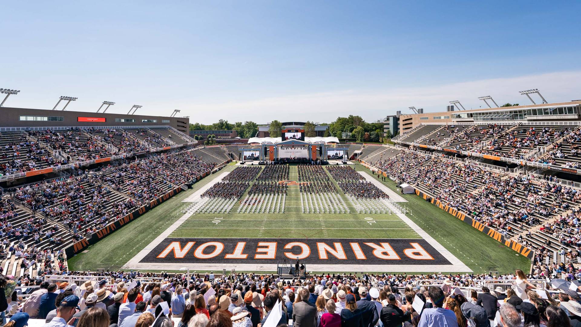 Princeton football stadium panoramic
