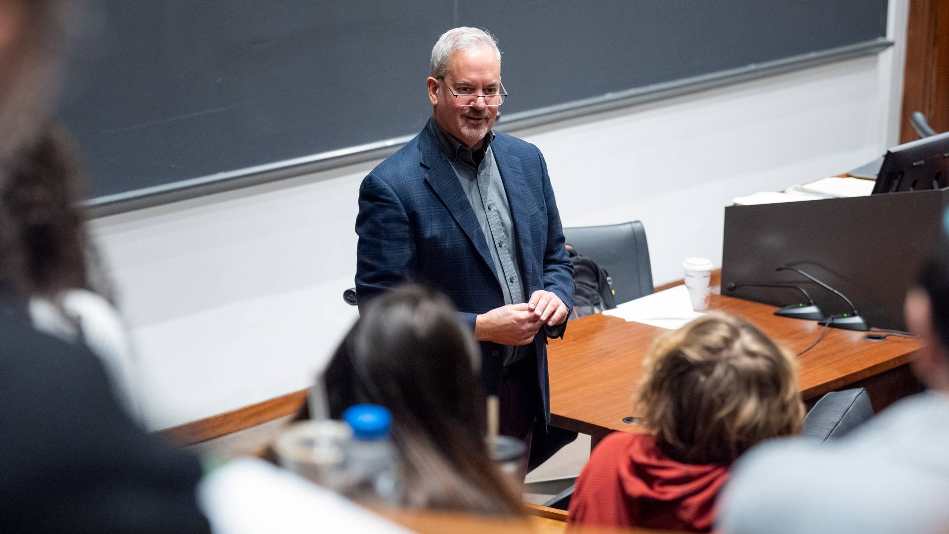 Politics professor Stephen Macedo