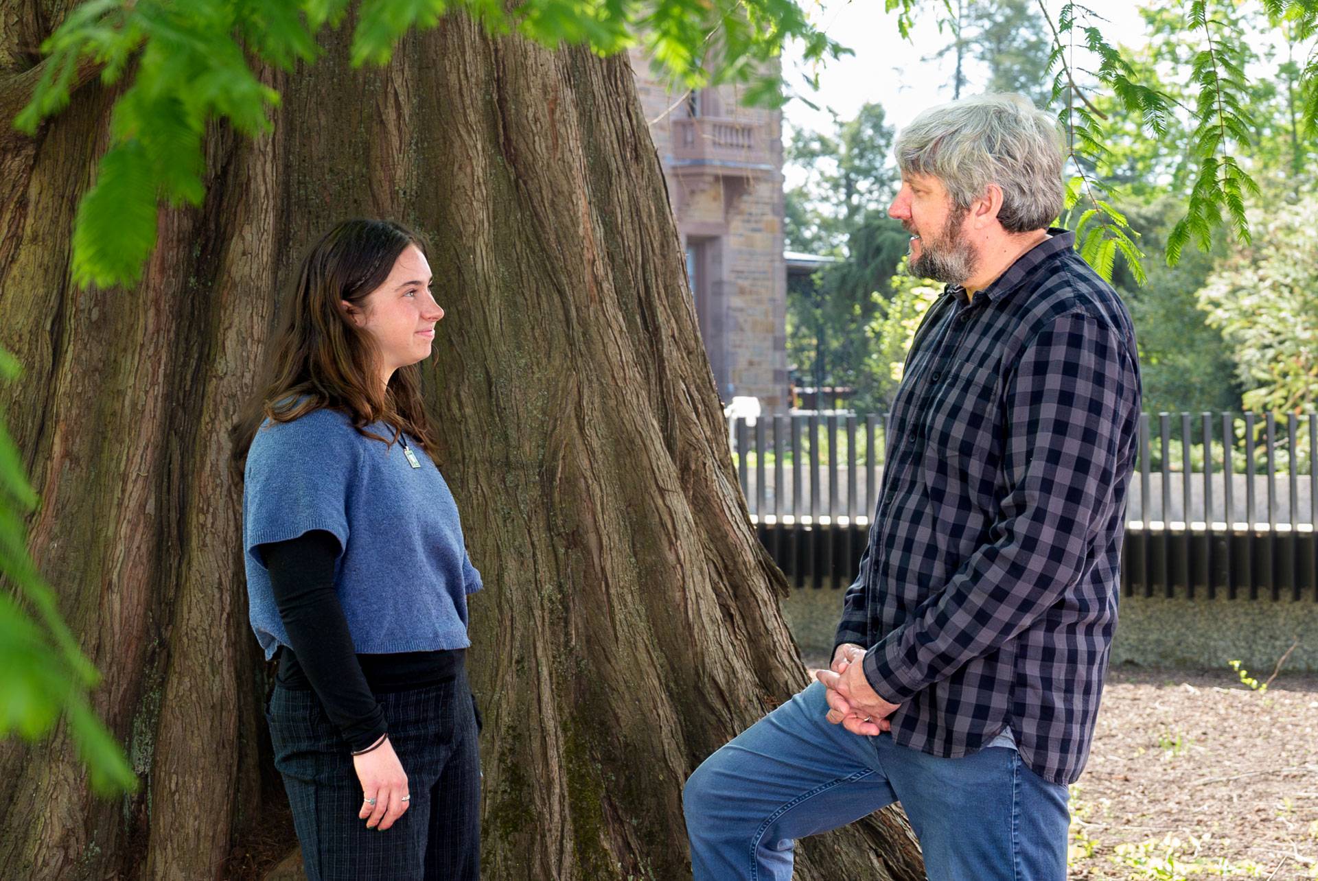 Rio Baran and Professor John Higgins