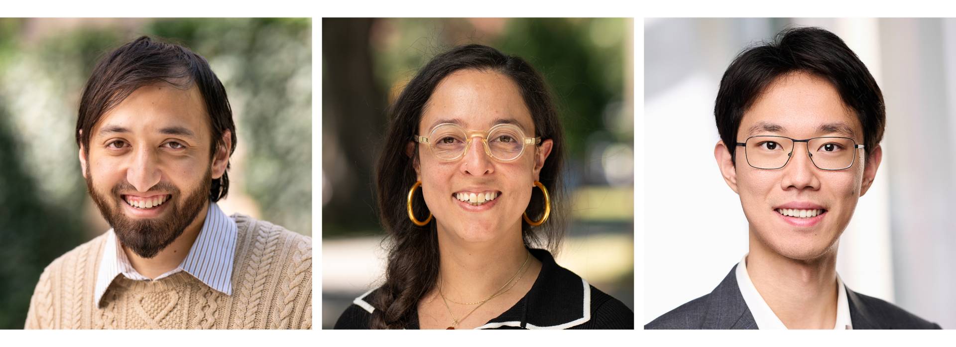 Ibrahim Khan, Paola Langer and Fengyuan “Michael” Liu.