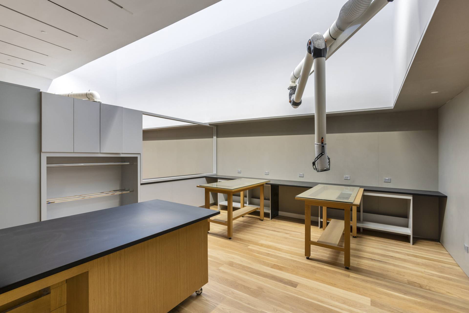 A state-of-the-art conservation center at the new museum