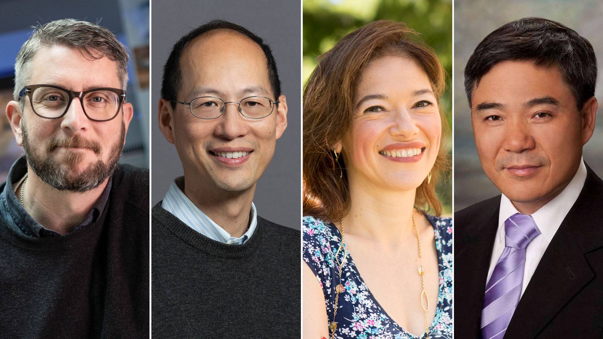 Cliff Brangwynne, Chris Chang, Maria Chudnovsky and Jianqing Fan