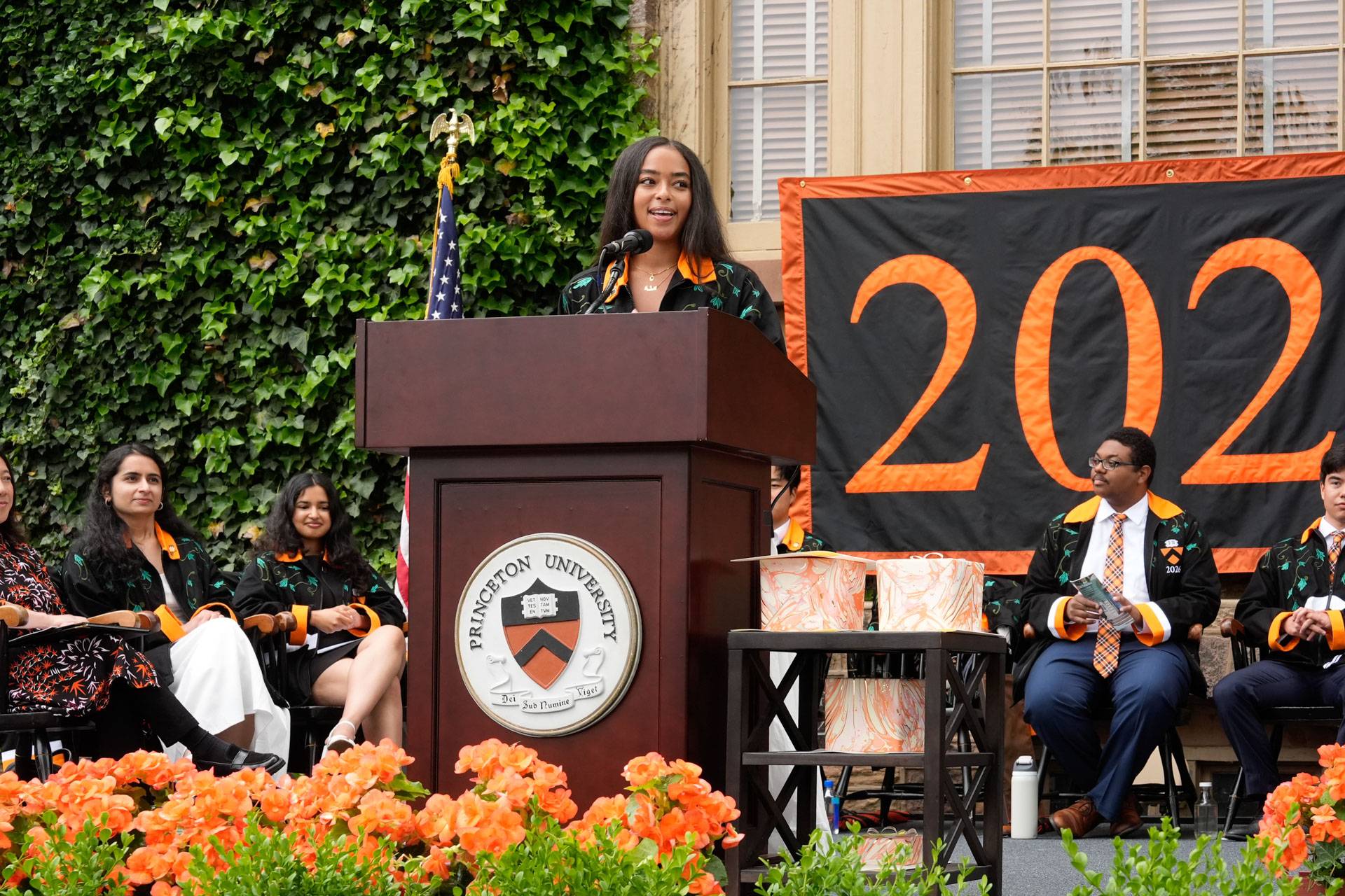 Minna Abdella, president of the Class of 2026