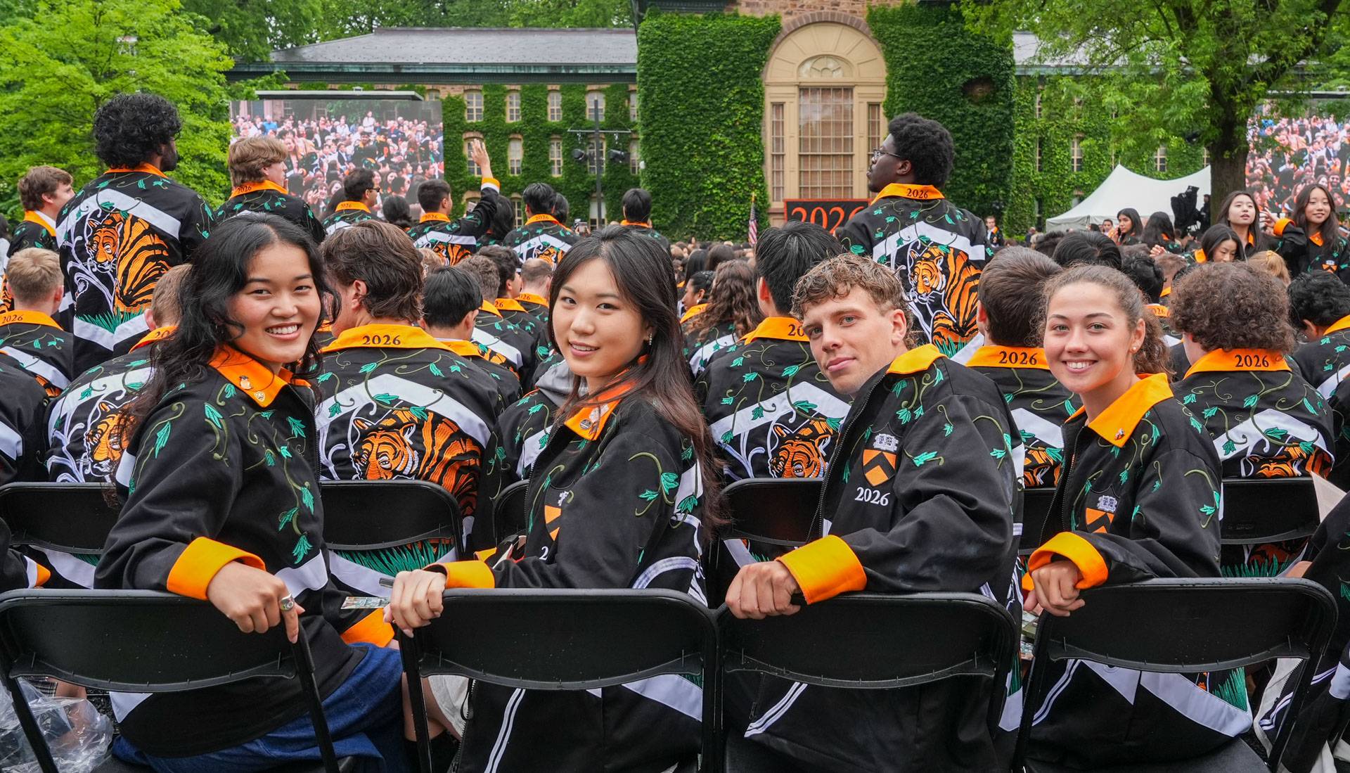 Joyful seniors at Class Day 2026