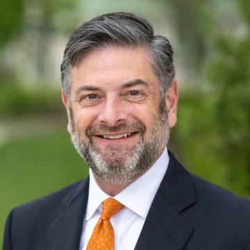 Kevin Heaney smiling.