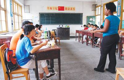 Francine Saunders teaching