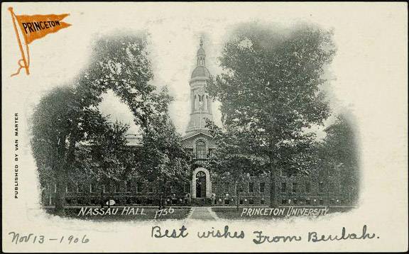 Nassau Hall, 1906