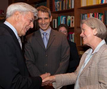 Llosa with Gallo and Tilghman