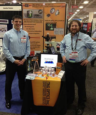 Tag Optics booth