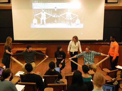 Teaching and Technology people bridge with Professor Garlock