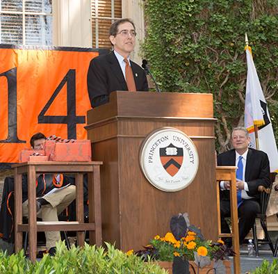 Class Day 2014 President Eisgruber