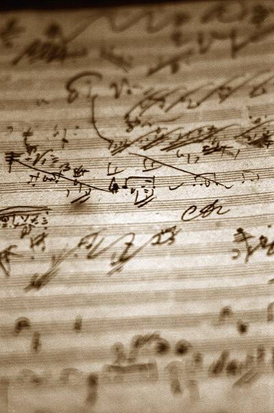 Scheide Library Beethoven score