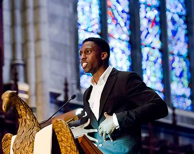 Christopher Eisgruber Chapel talk speaker