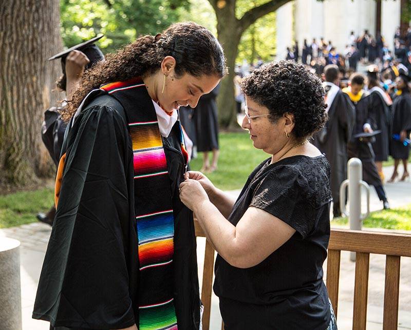 Commencement 2016 Linda and Melody Falter