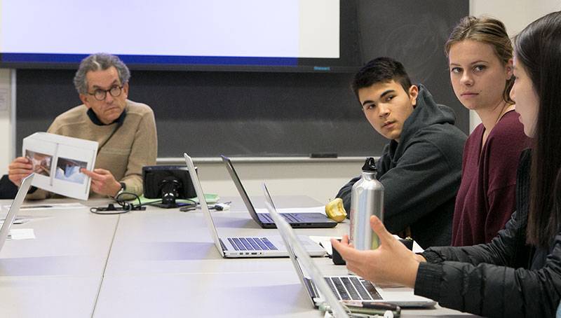 Freshman Seminar 'Design, Craft and Ethical Value' class