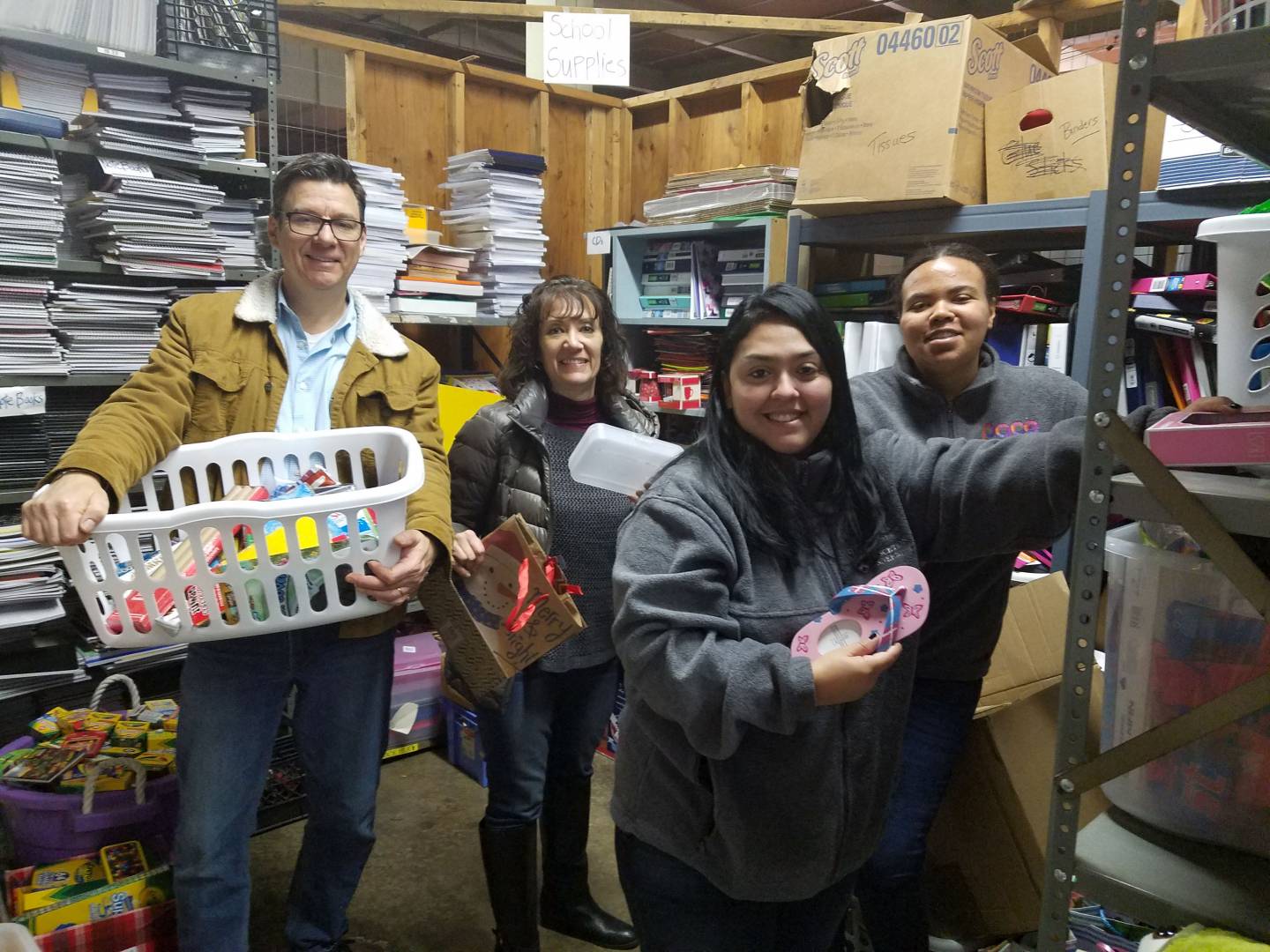 David Brown, Rose Holton, Jane Sanchez Swain, and Charlotte Collins