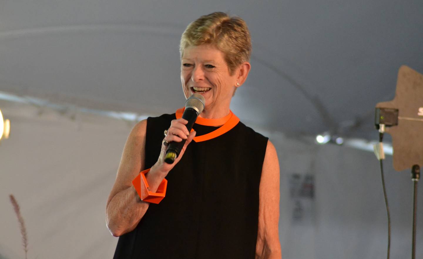 Georgia Nugent speaking to She Roars audience