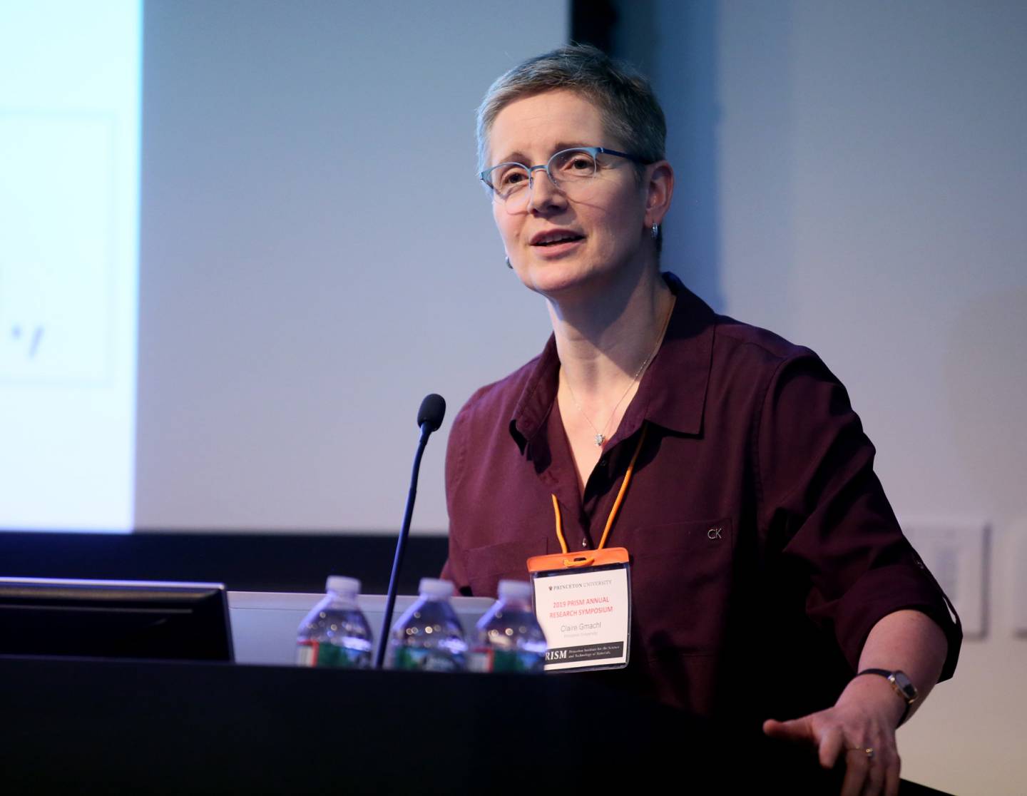 Clair Gmachl speaking