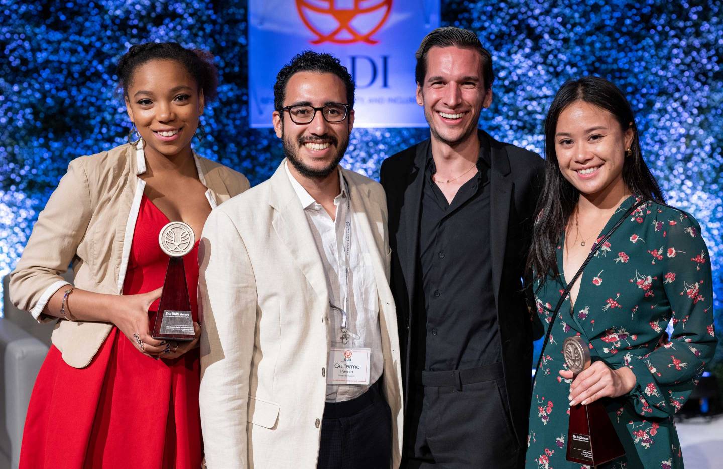 a group of BADI Award winners