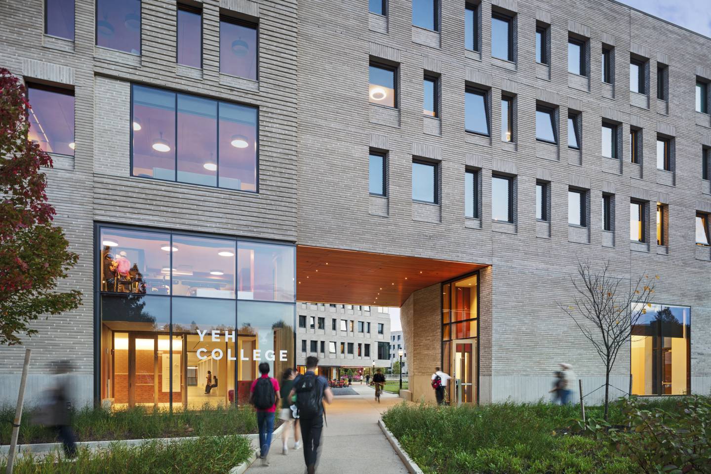 Yeh College entrance and archway