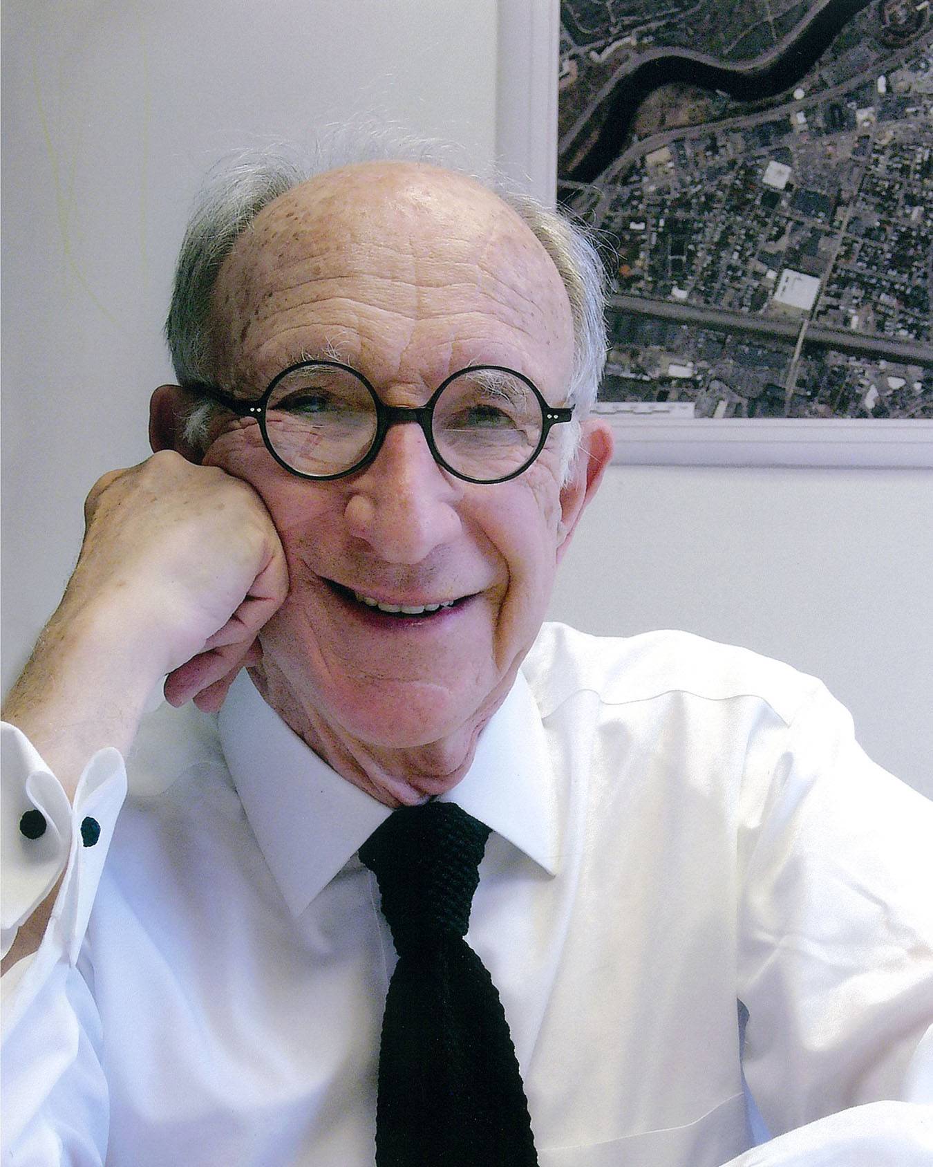 Robert Geddes smiling