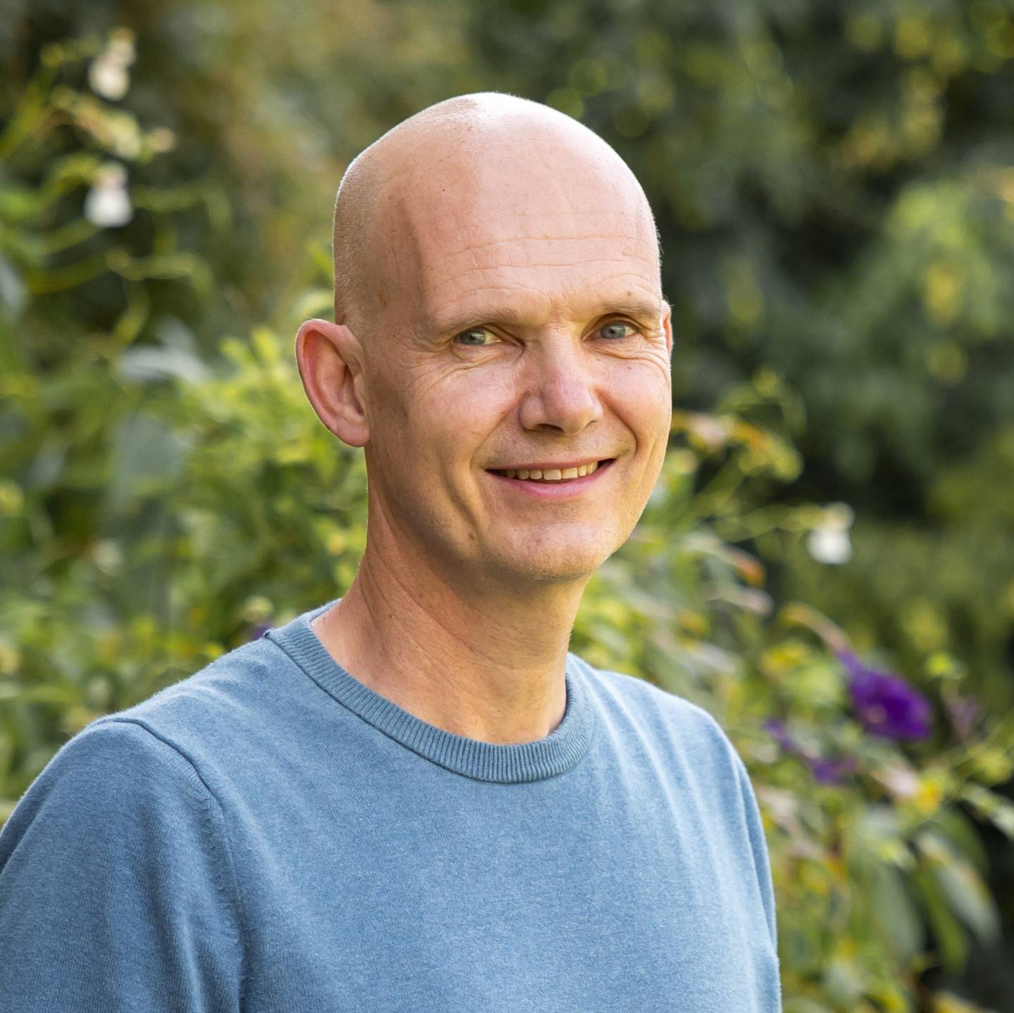 Chemist Iain McCulloch smiling