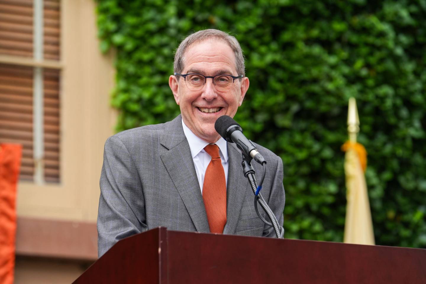 Princeton president Christopher L. Eisgruber
