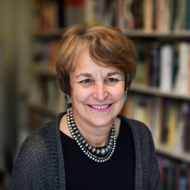 Martha Sandweiss in her office