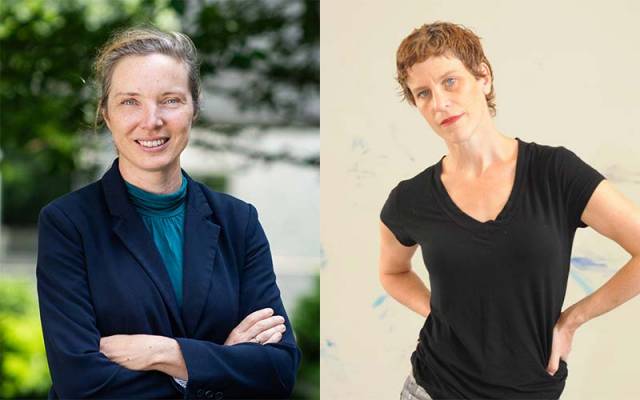 Sigrid Adriaenssens and Rebecca Lazier