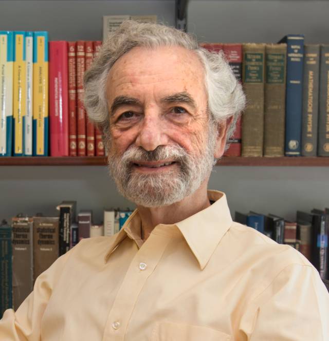 Elliott Lieb in his office