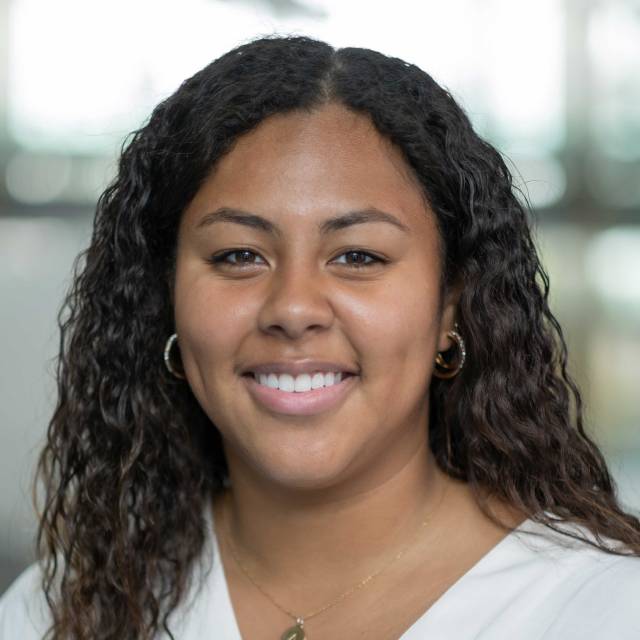 Cassidy Humphreys smiles at the camera