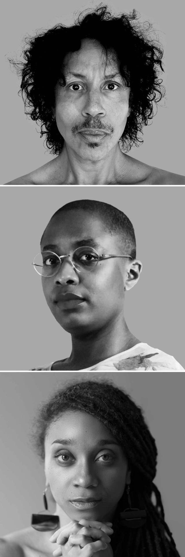 Portraits of the artists for related programs