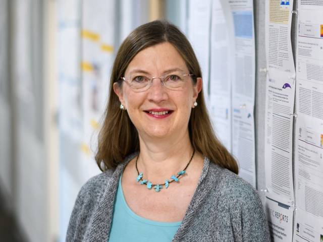 Denise Mauzerall smiling.