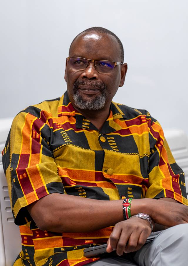 Mwita observing a session on a.i. and african language